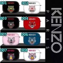 ケンゾー Air Pods pro/2/1ケース 虎頭付き KENZO ブランド エアポッド プロカバー 紛失防止 airpods 3/proケース 落下防止 軽量 携帯便利 充電可能 収納ボックス 8種類 メンズ レディース