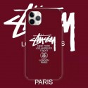 ステューシー ブランド iphone12/12 pro/12 mini/12 pro max/11/11 pro/11 pro maxケース 個性 シンプル stussy モノグラム 大人気 tpu ジャケット型 韓国風 アイフォンx/xs/xr/8/7 plus/se2ケース ファッション レディース メンズ