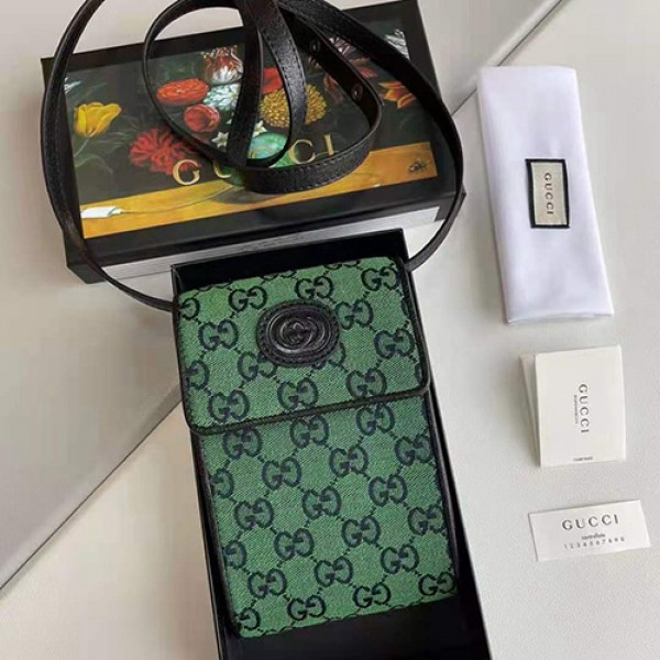 Gucci グッチ ショルダバック型 iphone13/12s/12pro max/11 pro max/xr スマホケース 全機種対応 Galaxy s21/s21 plus/s20/note20/A32 5Gフルカバー 革ベルト付き Xperia 1 iii/5ii/10 iiiケース キャンパス モノグラム 定番 お洒落 レディース 向け AQUOS zero 5G basic ケース