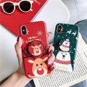 クリスマス柄 iphone 12/12 pro/12 mini/12 pro max/11/11 pro/11 pro max/se2ケース ボタン付き クリスマス鹿 iPhone X/XS/XRケース オシャレ ポーラーベア スタンド機能 シリコン製 アイフォンx/xs/xr/8/7 plusカバー メンズ レディーズ 