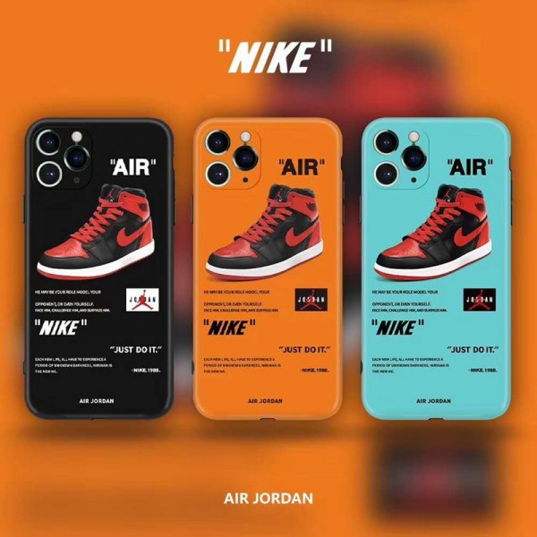 Nike ジョーダン ブランド iphone12/12 pro/11pro maxケース air jordan ナイキ セレブ愛用 スニーカー柄 激安 シンプル ジャケット型 モノグラム スポーツ風 アイフォン12 pro max/12mini/x/xr/xs/xs max/8/7 plus/se2ケース 耐衝撃 ファッション メンズ レディース 