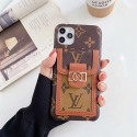 lv ブランド iphone13Pro max/13Pro/13mini/13ケース 上質レザー 取り外しストラップ ヴィトンアイフォン12pro max/12pro/12mini/12カバー斜め掛け ポケット収納 上品 iphone11pro/11 pro max/11/se2ケース高級 メンズ 人気ファッション