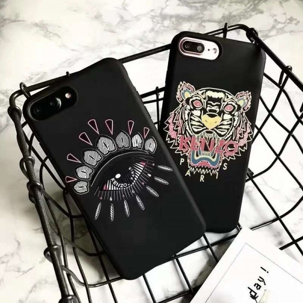 KENZO ブランド 女性向け iphone 12 mini/12 pro/12/12 pro maxケース ケンゾー 虎柄 iphone11/11pro maxケース 目柄 安い アイフォン11/x/8/7/se2スマホケース バッグ型 メンズ レディース