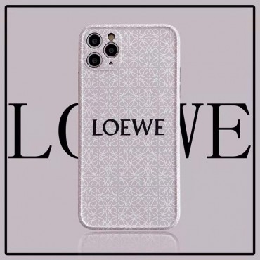 LOEWE ブランド iphone12 mini/12 pro max/se2ケース セレブ愛用 安い ロエベ iphone 12 pro/11/11 pro/11 pro maxケース おまけつき ジャケット型 アイフォン12/x/xs/xr/8/7/6カバー 高級 人気 ファッション レディース