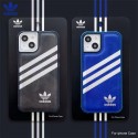 アディダス流行り iPhone14pro/13pro maxカバー ソフト 衝撃吸収 adidas アイフォン13proケースブランド iphone12pro maxスマホケース 放熱性よい AIRPODS Pro/3収納ケース 紛失なし 携帯便利 メンズ