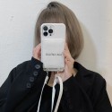 BALENCIAGA アイフォン 14plus/14proスマホケース 落下防止 バレンシアガ iphone 14pro max /14カバー ブランド オシャレ 人気 iphone13pro /13携帯ケース 純正レザー iphone13pro max/12pro スマホケース 高級感 ショルダー タイプ iPhone12pro maxケース ポケット付き 