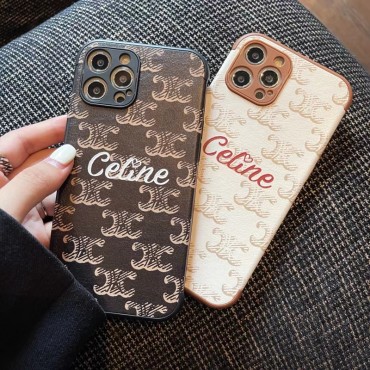 ブランド Celine アイフォン13pro max/13mini/13pro/13スマホケース シンプル 高品質 セリーヌ IPHONE12pro max/12pro/12携帯カバー 経典モノグラム 衝撃吸収 iphone11pro max/11pro/11ケース 持てる メンズ レディース