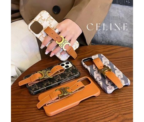 セリーヌ ブランド iPhone13ケース と グッチ Galaxy s22+ケースブランド