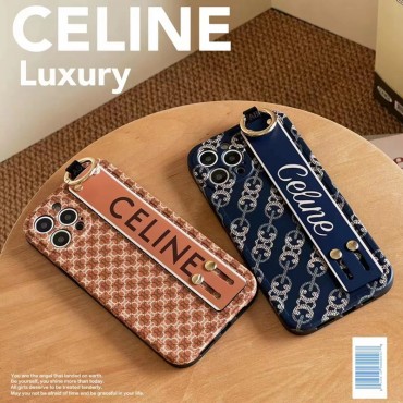 CELINE/セリーヌ iphone14max/13proケース ブランド iPhone13pro maxケース 保護カバー ベルト付き 落下防止 アイフォン12pro/12携帯カバー スタンド可 男女兼用 iphone11promaxソフトケース キズ防止 シンプル ジャケット型 高品質