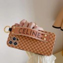 CELINE/セリーヌ iphone14max/13proケース ブランド iPhone13pro maxケース 保護カバー ベルト付き 落下防止 アイフォン12pro/12携帯カバー スタンド可 男女兼用 iphone11promaxソフトケース キズ防止 シンプル ジャケット型 高品質