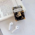 CHANEL ブランド AirPods 3 収納ケース 紛失防止 シャネル 個性 スクエア型 airpods proカバー 携帯便利 おしゃれ  エアーポッズ1/2カバー 男女兼用 