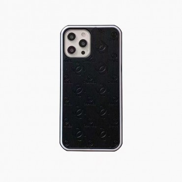 Chanel ブランド iphone 14/13pro保護ケース フィット iPhone13Pro maxケースシャネル 高品質 アイフォン12pro max携帯カバー 衝撃吸収 iphone11pro/11ケースオシャレ 型押し柄 男女兼用