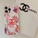 シャネル iPhone14max/13pro maxスマホケース 復古花柄 ブランド chanel アイフォン13/13proカバー 柔らかい 耐衝撃 グッチ iphone12pro max/12ケース レンズ保護 IPHONE11pro maxスマホカバー ピンク