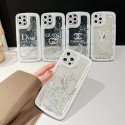 ペア揃いグッチ iPhone14/13 Proケースブランド クリア キラキラ Chanel アイフォン13promax/13カバー グリッター ラメ  かわいい 透明 ルイヴィトン iphone12/12PROスマホケース 着脱安い IPHONE11promax/11pro/11カバー黄変防止 おしゃれ  男女