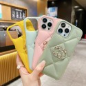 Chanel アイフォン 13/13pro/13pro maxケースブランド エレガント菱格 シャネル iphone12Pro/12/12pro maxカバー 純正レザー 華やか iphone11pro/11pro max/11ケース 落下保護 かわいい 立体ロゴ レディース 高級感 メンズ