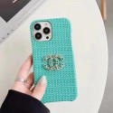 Chanel ツイード iphone14plus/14proカバー 気質 ブランド アイフォン14Promax/14ケース シャネル 耐衝撃 iphone 13pro/13Promaxケース 着脱安い iPhone13/12proカバー 軽量 iphone12Pro max/11pro/11保護ケース 高品質 スタイリッシュ 上品 セレブ愛用