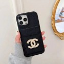 Chanelブランドアイフォン13mini/13proスマホカバー エレガント 女性 シャネル iphone13 pro max/13ケース 高級puレザー IPhone 12pro max/12mini/12カバー 背面ポケット付き 耐衝撃 iphone11pro max /11proケース かわいい 耐久性