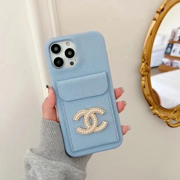 Chanelブランドアイフォン13mini/13proスマホカバー エレガント 女性 シャネル iphone13 pro max/13ケース 高級puレザー IPhone 12pro max/12mini/12カバー 背面ポケット付き 耐衝撃 iphone11pro max /11proケース かわいい 耐久性