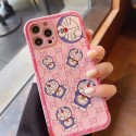 人気 ブランドグッチ IPHONE13pro max/13proスマホケース かわいい 漫画柄 Gucci＆ドラえもんアイフォン13/13miniカバー レンズ保護 iPhone12pro/12Pro max/12ケース 耐衝撃 傷防止 iphone11pro max/11pro/11カバーピンク女子愛用 おしゃれ