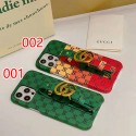 ブランドGucci 高級 iPhone13pro/13pro max/13レザーケース 革ベルト付き 持ちやすい グッチ アイフォン12pro/12pro max/12携帯カバー 落下防止 放熱性よい iphone11pro max/11pro/11ケース 経典モノグラム スタンド機能 メンズ レディース