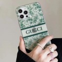 グッチ iPhone14Pro/13proスマホケース レトロ花柄 ブランド Gucci アイフォン13pro max/13携帯カバー 透明デザイン黄変防止 iphone12/12proソフトケース 落下保護 iphone11promaxケース 滑り止め ファッション 男女兼用