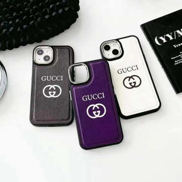 ブランド Gucci アイフォン14pro maxスマホカバー スタイリッシュ グッチ iPhone14/14proケース 華奢レザー iPhone14Plus/13/13pro maxケース 銀色ボタン iphone13pro/12Pro/11スマホケース 純正レザー アップル12/12pro maxカバー 衝撃保護 メンズ レディース