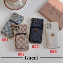 ブランド Gucci アイフォン14pro/14Plusケース カード入り グッチ iPhone14pro max/14スマホカバー フレーム メッキ加工 iPhone13/13proケース 耐久性 iphone12pro maxケース キズ防止 アップル11PROカバー 金具ロゴ