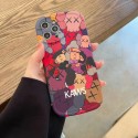 ブランド kaws アップル13Pro max/14携帯カバー 人気 プリント柄 カウズ iphone 13Proケース 鮮やか アイフォン12pro maxカバー 耐衝撃 iphone11 pro max/11ケース 流行り 軽量 ファッション