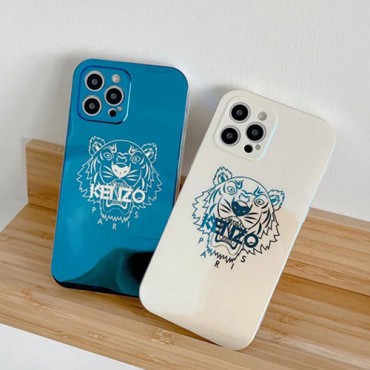 ペア揃い 組立てるタイプ ケース KENZO iphone 13/13Pro 2021ケース 鏡面感 ブランド ケンゾー IPhone 12pro max/12pro/12カバー おしゃれ 虎頭柄 アイフォン11pro/11 pro max/11ソフトケース 耐衝撃 面白い メンズ レディース