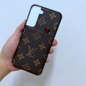 ルイヴィトン 定番ロゴ GALAXY S22+/S22ultra携帯カバー 四角保護 Gucci ギャラクシーs21/s21plusスマホケース フィット 汚れいにくい Galaxy s20ultra/s20カバー 放熱性良い カード収納