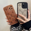 ルイヴィトン iPhone13pro max 14カバー 手触りよい lv ブランド アイフォン13/13proスマホケース 衝撃吸収 iPhone12pro/12ケース 可愛い 高級感溢れ IPHONE11/11pro maxカバー エンボス柄 滑り止め メンズ 女子大満足