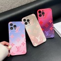 LV/ヴィトン iPhone13pro max/14ケース 落下保護 ブランド アイフォン13pro/13カバー 保護 カラフル iphone12/12pro maxケース 滑らか IPHONE11pro/11カバー 明らか 手入れ安い メンズ 女の子