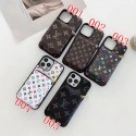 ブランド iphone14pro/14plusケース ルイヴィトン 背面ポーチ付きlouis Vuitton アイフォン14pro max/14カバー 収納力抜群 iPhone13/13pro/13Pro maxケース 落下保護 iphone12mini/12proケース キズ防止 多機能性ケース 保護ケース