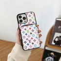 ブランド iphone14pro/14plusケース ルイヴィトン 背面ポーチ付きlouis Vuitton アイフォン14pro max/14カバー 収納力抜群 iPhone13/13pro/13Pro maxケース 落下保護 iphone12mini/12proケース キズ防止 多機能性ケース 保護ケース