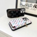 ブランド iphone14pro/14plusケース ルイヴィトン 背面ポーチ付きlouis Vuitton アイフォン14pro max/14カバー 収納力抜群 iPhone13/13pro/13Pro maxケース 落下保護 iphone12mini/12proケース キズ防止 多機能性ケース 保護ケース