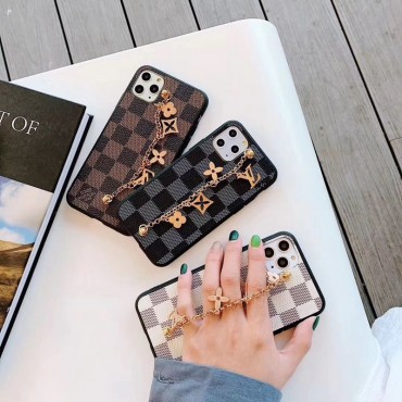 ブランド Louis Vuitton IPhone 14pro max/14ケース ハンドチェーン付き ルイヴィトン iphone14max/14proカバー 携帯便利 アイフォン13Pro max/13Pro/13ケース 二層保護 iphone 12pro max/12pro/12革カバー 高品質 フィット 放熱性良い