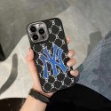 ニューエラ iPhone14max/13pro maxスマホケース 個性潮 ハイブランド MLB アイフォン13/13proケース 韓国 ファッション IPHONE12Pro/12Promaxスマホカバー 若者 大人気 iphone11pro maxケース 落下保護 レンズカバー 男女愛用