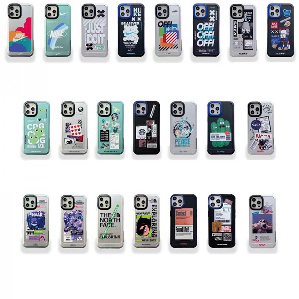 ブランドiPhone14promaxケースザノースフェイス 個性デザイン NIKE アイフォン14/14+/14pro携帯カバー 塗メッキ加工 高級感 カウズ iPhone13/13PRO/13promaxケース ソフト 衝撃吸収 iPhone12promax/12pro/11カバー カッコイイ 人気
