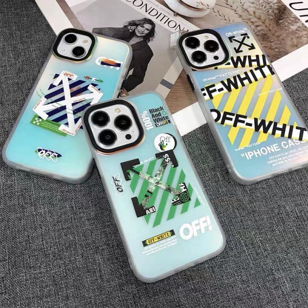 off-white ブランド 個性的 アップル13proカバー 面白い オフホワイト iPhone13pro max/13クリアケース 可愛い 黄変防止 iPhone12proケース 落下保護 iPhone11Pro max/11 スマホケース 流行り メンズ 人気