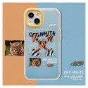 off-white ブランド 個性的 アップル13proカバー 面白い オフホワイト iPhone13pro max/13クリアケース 可愛い 黄変防止 iPhone12proケース 落下保護 iPhone11Pro max/11 スマホケース 流行り メンズ 人気