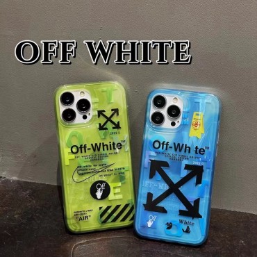 off-whiteアイフォン14/14+/14proカバーメンズ 個性 オフホワイト iPhone14pro maxケース ブランド 半透明 ツルツル iphone13proスマホカバー 指紋防止 iPhone13Pro max/13ケース ソフト 耐衝撃 アップル12/12pro保護カバー 手触り良い おしゃれ