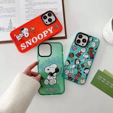 かわいい iphone13Pro maxケース スヌーピー 漫画柄 Snoopy アイフォン13pro/13miniカバー 半透明 TPU クリアケース バンパー iphone12mini/12/12proソフトケース 薄型 超軽量 iPhone11Pro max 透明カバー 黄変防止 オシャレ