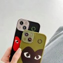 cdg アイフォン14max/13pro保護ケースブランド 落下防止 コムデギャルソン iphone 13Pro max/13ケース 存在感 iPhone12pro maxカバー 耐久性 キズ防止 iphone11pro/11ケース 精緻 高品質 放熱性抜群