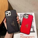 ペア揃い PRADAアイフォン14pro/14pro max/14max/14ケースカード入り ブランドプラダ iphone 13/13Pro max革カバー 耐衝撃 おしゃれ感 IPhone12pro max/12miniケース 高品質 指紋防止 汚れにくい