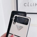 Prada 純正 GALAXY Z FLIP 3/Z FOLD 3ケースブランド スムーズ 傷防止 プラダ Samsung z flip/zfold携帯カバー 放熱性よい 高品質 ギャラクシーz fold3/zflip3ケース シンプル  男女兼用