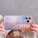 Supreme 半透明 iphone14Pro maxケース 個性ロゴ シュプリーム アイファン14pro/14ケース ブランド ソフト 着脱安い iPhone14plus/13promaxスマホカバー 衝撃保護 アップル13/13proケース 黄変防止 iPhone12pro/11pro maxカバー 流行り ファッション 男女兼用