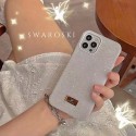 スワロフスキーブランド iphone 13Pro max/13Pro/13mini/13 ケース ジャケット型 綺麗 かわいい Swarovski アイフォン12pro max/12pro/12mini/12カバー キラキラ設計  iphone11 pro/11 pro max/se2ケース 滑り止め レディース向け 高級感 おしゃれ