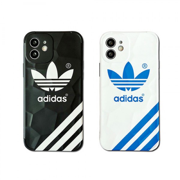 スポーツ ブランド adidas アイフォン13pro max/13pro/13スマホカバー 特殊 でこぼこ紋 アディダス iphone12/12pro/12pro maxケース マット調 おしゃれ 経典ストライプ IPHONE11pro max/11pro/11ケース 衝撃吸収 ファッション 耐久性 メンズ レディース