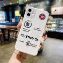 バレンシアガ IPHONE13pro max/13pro/13min/13ケースブランド 簡約 高級感 Balenciaga アイフォン12pro/12pro max/12mini/12フルカバー レンズ保護 キズ防止 ロゴ付き iphone11pro max/11pro/11ソフトケース耐衝撃 放熱性よい メンズ レディース