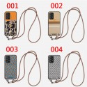 Burberry アイフォン13pro max/13pro/13スマホケース 取り外しストラップ付き ブランド バーバリー GALAXY S22/S22+/S22ultra/s21+/s21ultra/A53カバー 薄型 放熱性よい IPHONE12pro max/11pro/se3ケース 背面レザー 耐衝撃 メンズ レディース